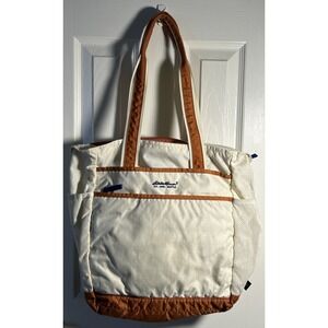 Lrg‎ Eddie Bauer Tote Bag 16"x14" By 11" Deep With Carry Handles